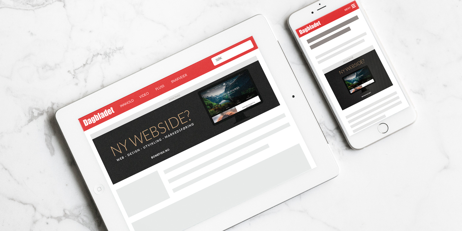 annonse- og bannerdesign