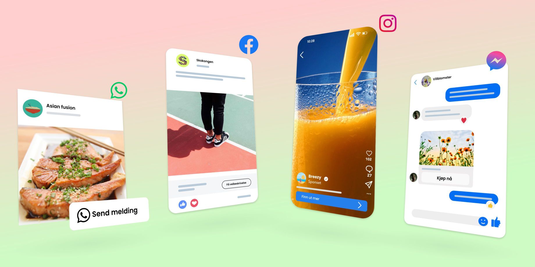 Annonsering på Facebook og Instagram