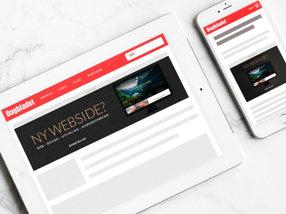 Google display bannerannonser
