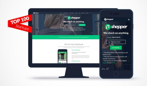 Vår kunde i topp 100 startups i UK